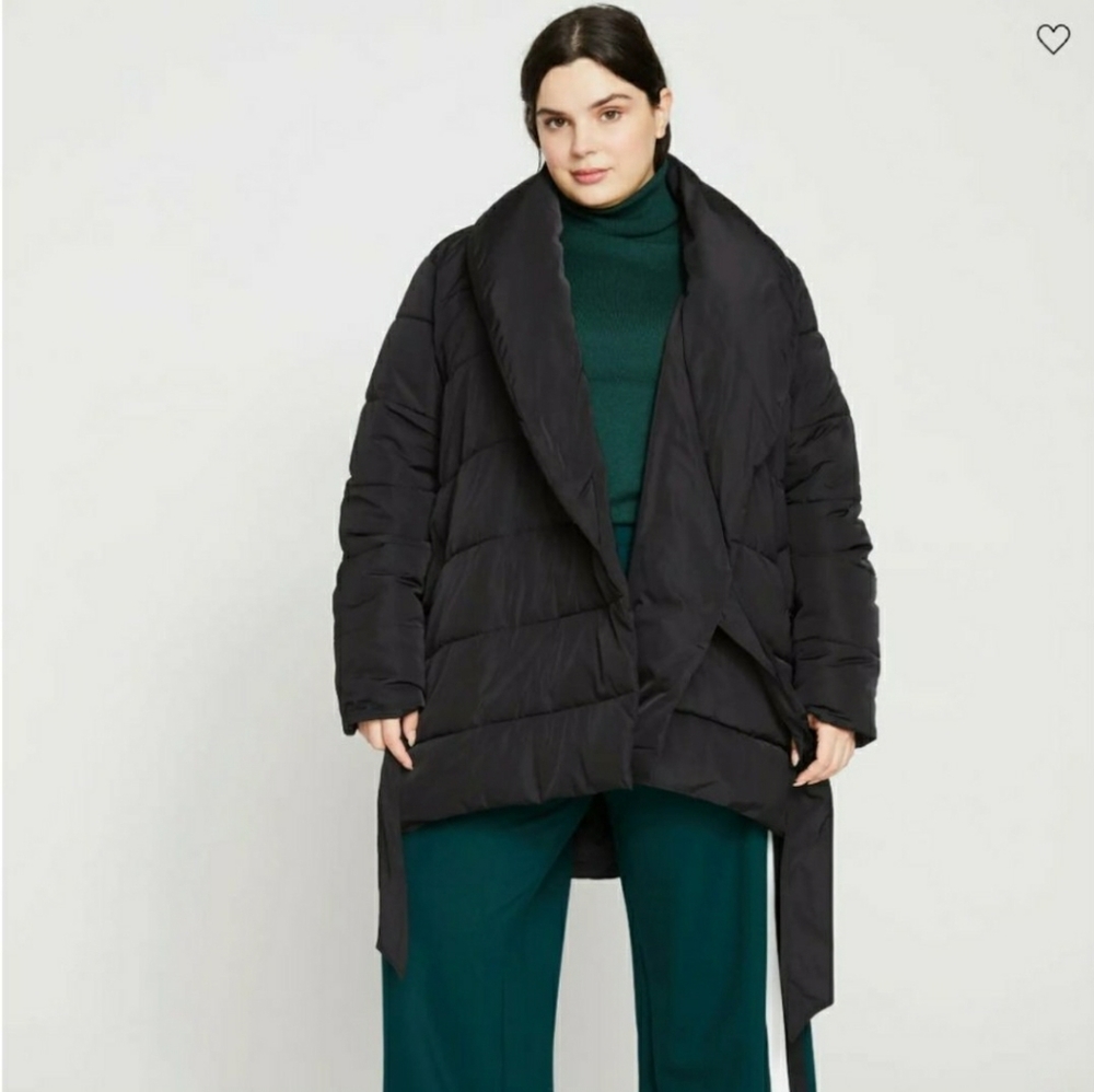 Universal Standard Asymmetrical Kanda 2 Puffer Coat Size XL